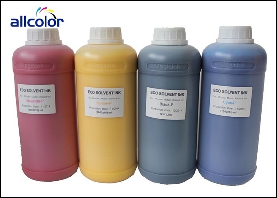 Inchiostro compatibile del getto di inchiostro della stampante di 6 colori, inchiostro impermeabile del solvente di Eco