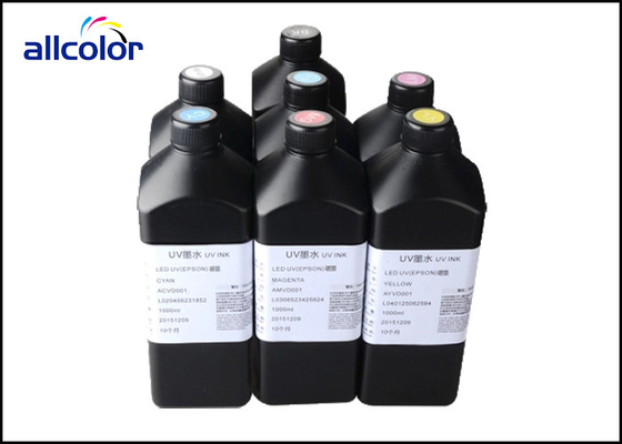 Inchiostro di stampante UV magnetico di CMYK, inchiostro curabile UV della testa di stampa di Epson DX5 DX7