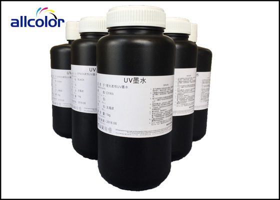 Inchiostro di stampante UV magnetico di CMYK, inchiostro curabile UV della testa di stampa di Epson DX5 DX7